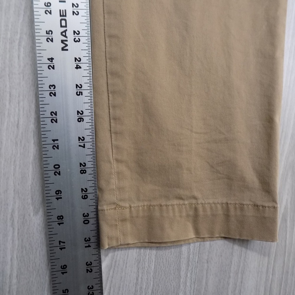 Polo Ralph Lauren Stretch Straight Fit Chinos Mens 33x32 Tan Casual Preppy - Picture 4 of 10